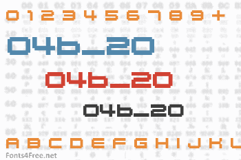 04b_20 Font