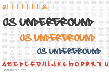 08 Underground Font