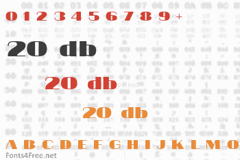 20 db Font