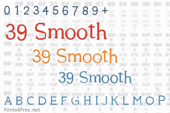 39 Smooth Font