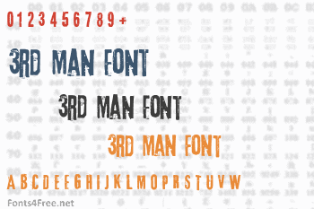 3rd Man Font