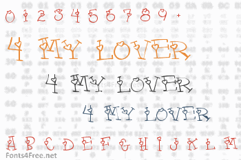 4 My Lover Font