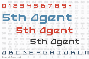 5th Agent Font