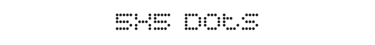 5x5 Dots Font