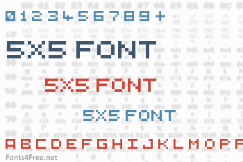 5X5 Font