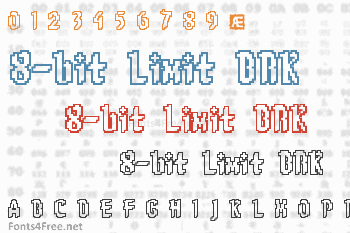 8-bit Limit BRK Font