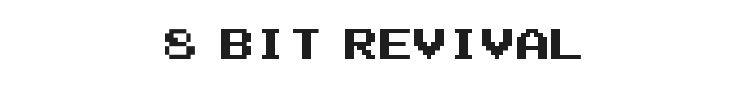8 Bit Revival Font