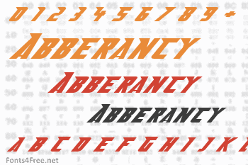 Abberancy Font