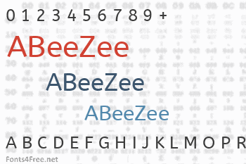 ABeeZee Font