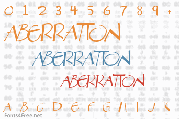 Aberration Font