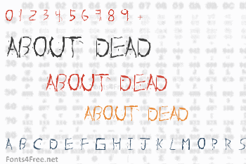 About Dead Font