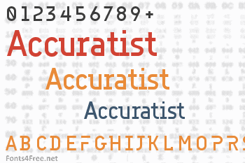 Accuratist Font