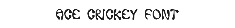 Ace Crickey Font