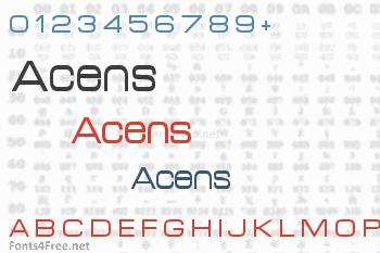 Acens Font