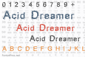 Acid Dreamer Font