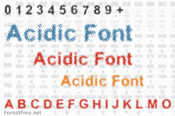 Acidic Font