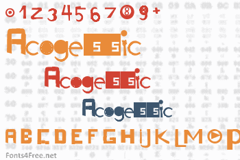 Acogessic Font