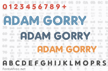 Adam Gorry Font