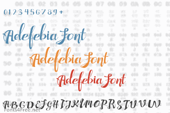 Adefebia Font