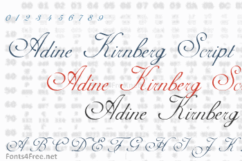 Adine Kirnberg Script Font