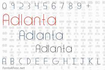 Adlanta Font