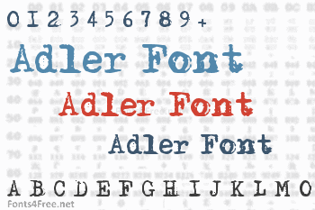 Adler Font