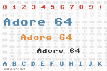 Adore 64 Font