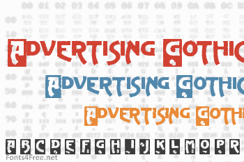 Advertising Gothic Font