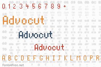 Advocut Font