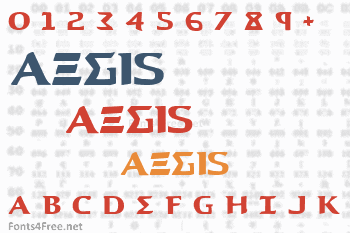 Aegis Font