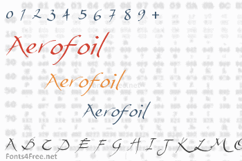 Aerofoil Font