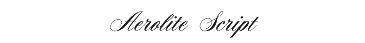 Aerolite Script