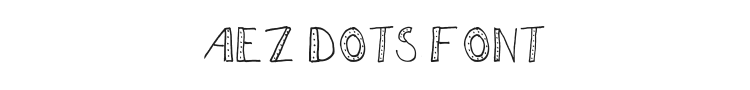 AEZ Dots Font