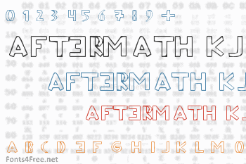 Aftermath KJ Font