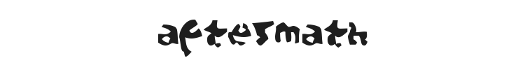 Aftermath Font