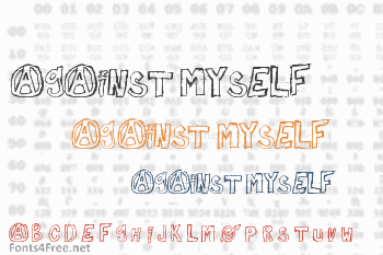 Against Myself Font