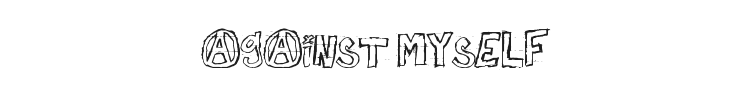 Against Myself Font