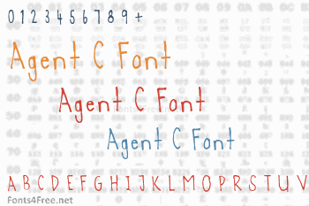 Agent C Font