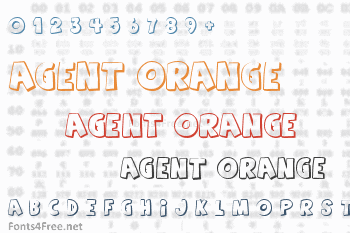 Agent Orange Font