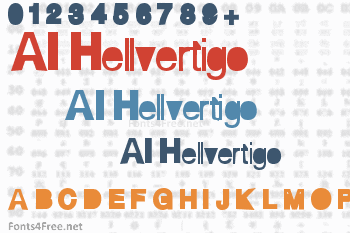 AI Hellvertigo Font