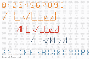 AI Liftled Font