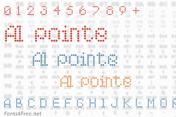 AI pointe Font