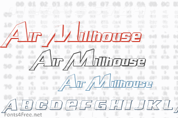 Air Millhouse Font