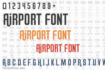 Airport Font