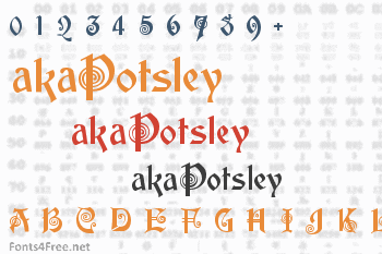 akaPotsley Font