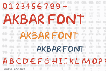 Akbar Font