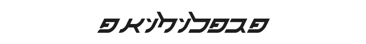 Akihibara Hyper Font Preview