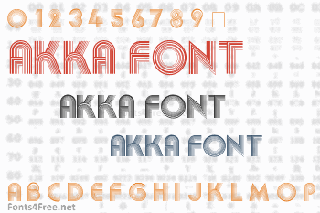 Akka Font