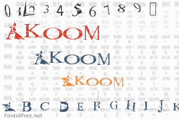 Akoom Font