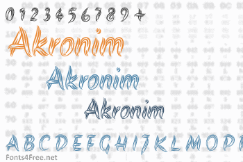 Akronim Font